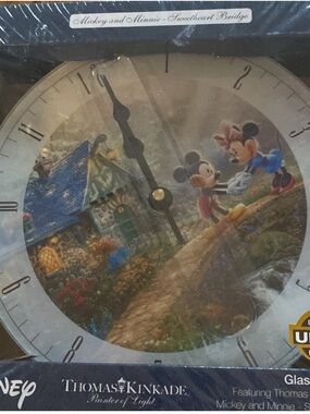 Thomas Kincaid / Disney Wall Clock, NIB